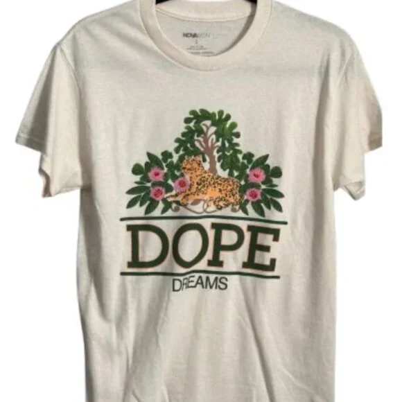 Dope Dreams Short Sleeve Tee - Off White - Picture 1 of 2